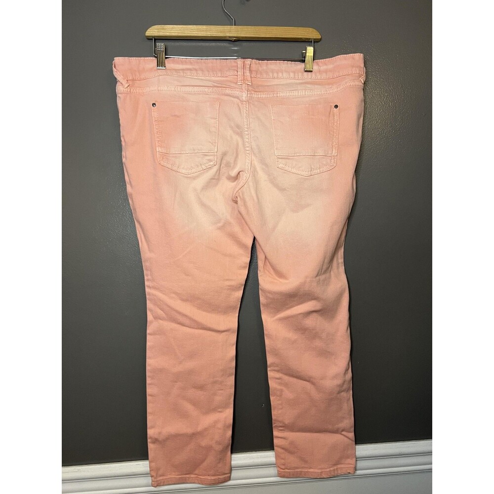Decree Jeans Juniors 17 Pink Light Wash Super Skinny Distressed Stretch Denim - Picture 4 of 10